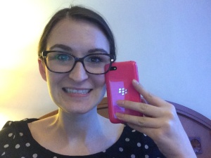 My new very pink phone.
